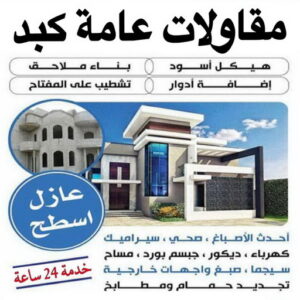 مقاولات عامة كبد