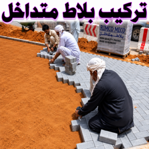 تركيب بلاط متداخل